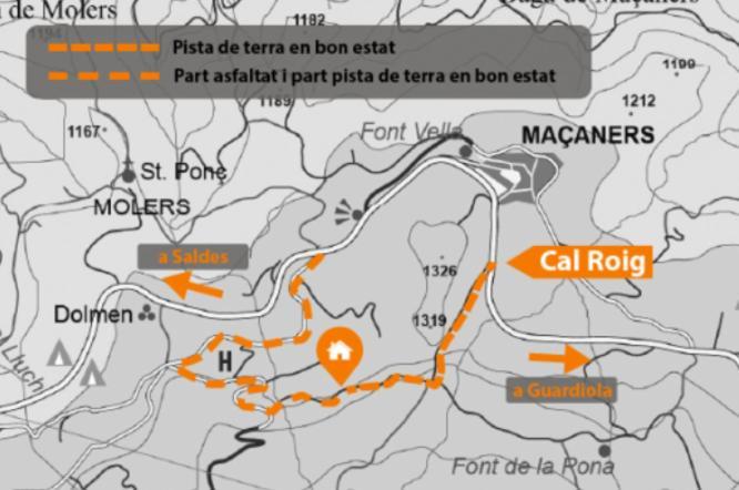 Willa Cal Roig - Pedraforca Saldés Zewnętrze zdjęcie